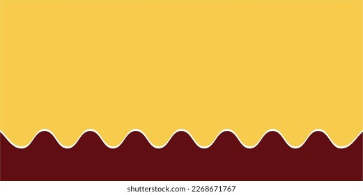 yellow and brown color combination background in the form of water waves