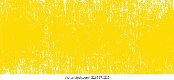 Yellow brush background. Yellow ink splash on backdrop. Brush stroke background for wallpaper, paint splatter template, dirt banner, watercolor design, dirty texture. Trendy brush background, vector