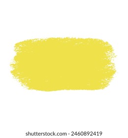Yellow brush splash art background