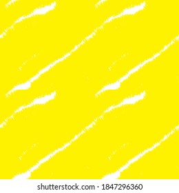 Yellow Brush stroke fur pattern design for fashion prints, homeware, graphics, backgrounds