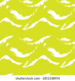 Yellow Brush stroke fur pattern design for fashion prints, homeware, graphics, backgrounds