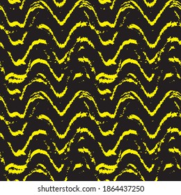 Yellow Brush stroke fur pattern design for fashion prints, homeware, graphics, backgrounds
