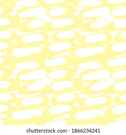 Yellow Brush stroke fur pattern design for fashion prints, homeware, graphics, backgrounds