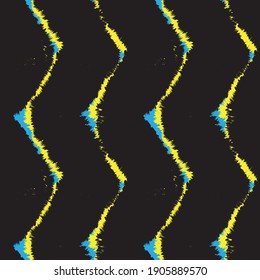 Yellow Brush stroke fur pattern design for fashion prints, homeware, graphics, backgrounds