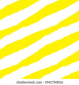 Yellow Brush stroke fur pattern design for fashion prints, homeware, graphics, backgrounds