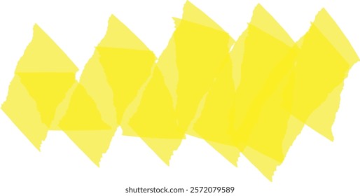 Yellow brush strokes are creating an abstract modern art painting with a vibrant and energetic feel, perfect for backgrounds, posters, or other creative projects