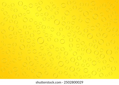 yellow bubble background. vector illustration design. Eps 10