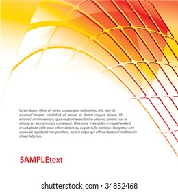 Yellow business background design series