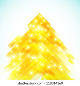Yellow Business Technology Background.