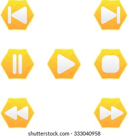 yellow button