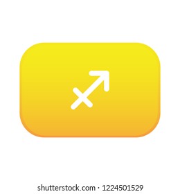 yellow button -sagittarius  zodiac horoscope