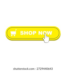 Un Botón amarillo con texto blanco 'COMPRAR AHORA' y un ícono de Carrito de compras sobre un fondo negro