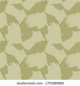 Yellow Camouflage abstract seamless pattern background suitable for fashion textiles, graphics