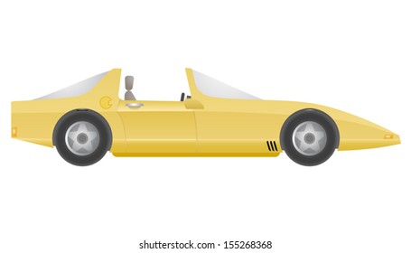 Yellow car
