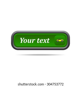 yellow car. icon. vector design