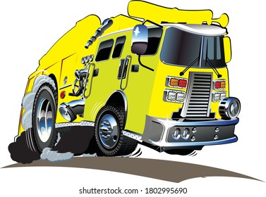 yellow car isolated on white background