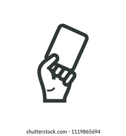 Yellow Card Icon
