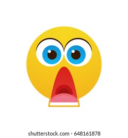 Shocked Smiley Face Images, Stock Photos & Vectors | Shutterstock