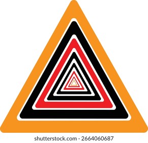 Yellow caution sign with exclamation mark .red and black danger symbol, warning icon. yellow, red caution warn in eps or png. Warning sign with exclamation mark vector	
