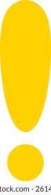 Yellow Caution Sign for Safety
