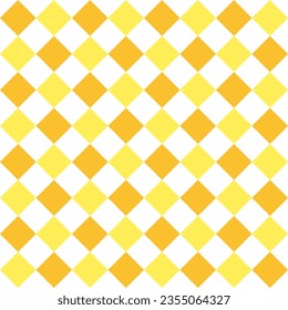 Yellow checker pattern. checker seamless pattern vector. checker pattern. Decorative elements, floor tiles, wall tiles, bathroom tiles, swimming pool tiles.