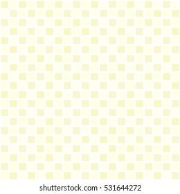 Yellow checkered pattern. Seamless vector