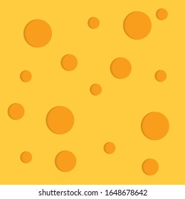 yellow cheese background- vector illustration