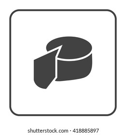 yellow cheese icon