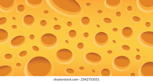 Yellow cheese pattern swiss cheese cheezy background texture