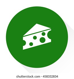yellow cheese slice icon