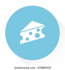 yellow cheese slice icon
