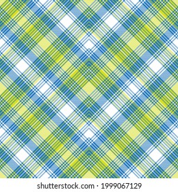 Yellow Chevron Plaid Tartan textured Seamless pattern design suitable for fashion textiles and graphics