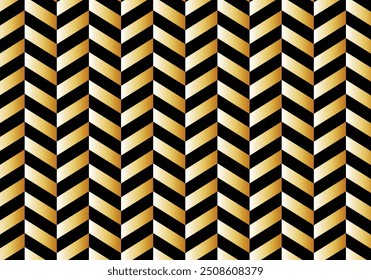 Yellow chevron zigzag pattern vector illustration for design elements.