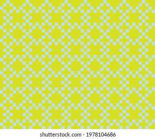 Yellow Christmas fair isle pattern background for fashion textiles, knitwear and graphics