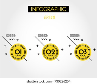 yellow circle outline options,  concept of line