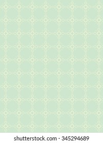 Yellow circle pattern over green color background