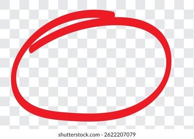Yellow circle pen draw. Highlight hand drawn yellow circle isolated on white background. Handwritten yellow circle for marker, pen, pencil, logo and text check.