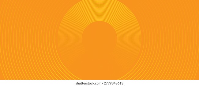 Yellow Circle Radial Background Pop Art Design Template,vector Eps10.