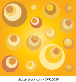 Yellow circles background