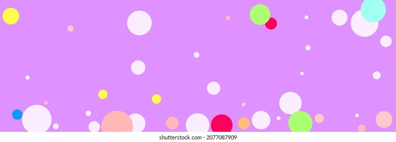 Yellow Circles Rainbow Red Children Violet Composition. Color Pink Dark Green Vibrant Background. Beige Pastel Kids Bordo Blue Print. Multicolor White Play Purple Bright Indigo Illustration.