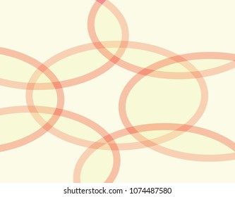 yellow circles and red lines