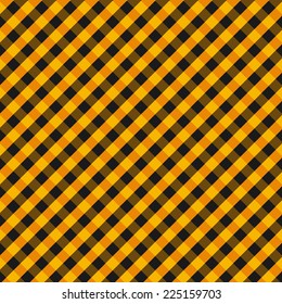 Yellow clean modern diagonal checked seamless background pattern