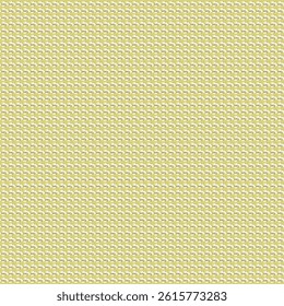 Yellow cloth with a kind of mesh aligned horizontally and vertically. Upholstery fabric texture. Textile background. Abstract vector pattern.