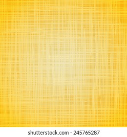 Yellow cloth texture background. Vector illustration