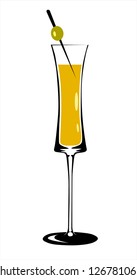 yellow cocktail