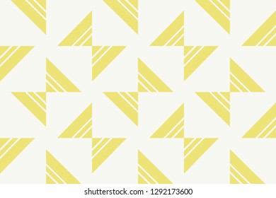 Yellow color. abstract seamless geometric pattern. for wallpapers, web page background, surface textures, Image for advertising booklets, banners. Vector illustration