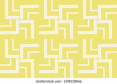 Yellow color. abstract seamless geometric pattern. for wallpapers, web page background, surface textures, Image for advertising booklets, banners. Vector illustration