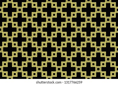 Yellow color. abstract seamless geometric pattern. for wallpapers, web page background, surface textures, Image for advertising booklets, banners. Vector illustration
