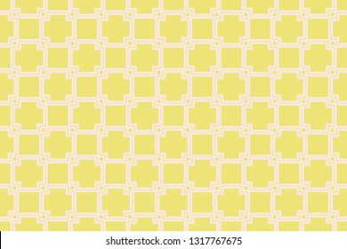 Yellow color. abstract seamless geometric pattern. for wallpapers, web page background, surface textures, Image for advertising booklets, banners. Vector illustration