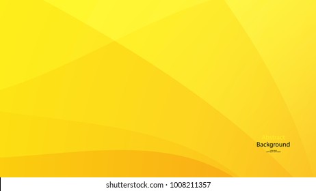 Yellow color background abstract art vector